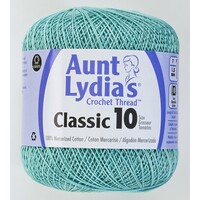 Aunt Lydia Crochet Thread - Size 10 Aqua