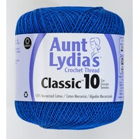 Aunt Lydias Crochet Thread - Dark Royal