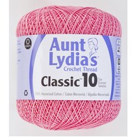 Aunt Lydias Crochet Thread - Size 10 French Rose