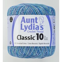 Aunt Lydias Crochet Thread - Size 10 - Ocean