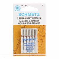 Schmetz Embroidery Machine Needle Size 75/11 pk5