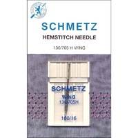 Schmetz Sewing Machine Needle - Hemstitch (winged) 100/16 -