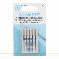 Schmetz Sewing Machine Needles - Overlock/Serger 12/80  ELX705 5 PK