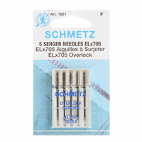 Schmetz Sewing Machine Needles - Overlock/Serger 14/90  ELX705 5 PK
