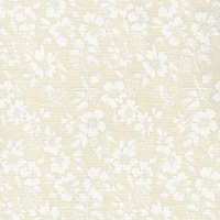 Cream Medium Size Floral Tone on Tone