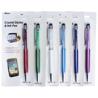 Crystal Stylus and Ink Pen
