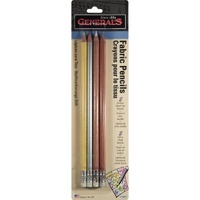 General Brand Quilt / Fabric Marking Pencils - White Yellow Silver Grey