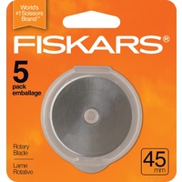 Fiskars 45mm Rotary Blade Bonus Pack 5 ct