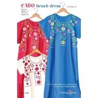 Cabo Beach Dress Pattern - Cabbage Rose