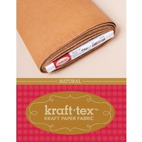 Kraft-tex Kraft Paper Fabric Unwashed - Natural