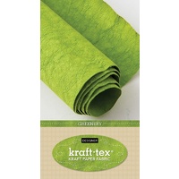 Kraft-tex Roll Prewashed  - Greenery