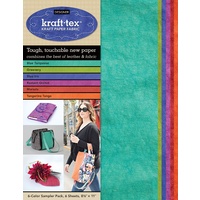 Kraft-Tex Designer Sampler Pack x 6 Pre-washed pc.