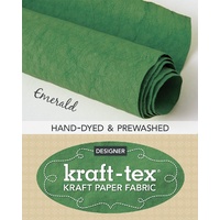 Kraft-Tex Roll Hand-Dyed & Prewashed - Emerald