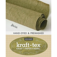 Kraft-Tex Roll Hand-Dyed & Prewashed - Moss