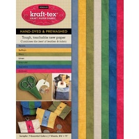 Kraft-tex Designer Sampler 7 Essential Colours - Prewashed