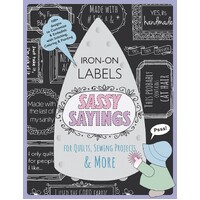 Sassy Sayings Iron-on Labels book