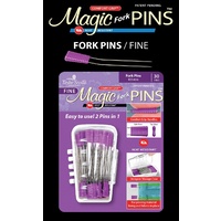Magic Fork Pins In Designer Case 30pc
