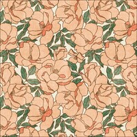 Rosy Deco-Organic Floribunda Light Coral/Green