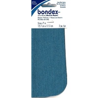 Bondex Iron-On Patches - Faded Denim