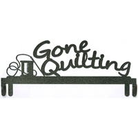 Quilt Hanger- GONE QUILTING - 12in
