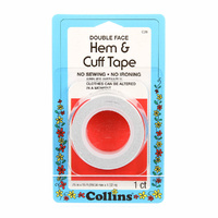 Double Sided Hem and Cuff Tape 3/4in