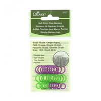 Soft Stitch Marker Rings 30ct