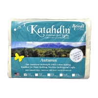 Katahdin Premium 100% Cotton Batting - Autumn 4oz -Crib Size