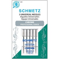 Schmetz  Needles - Chrome Universal 70/10 Needle 5 ct