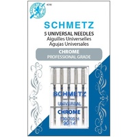 Schmetz Sewing Machine Needles - Chrome Universal 90/14 Schmetz Needle 5 ct