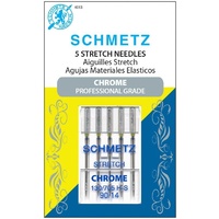 Schmetz Sewing Machine Needles - Chrome Stretch 90/14 Needle 5 ct