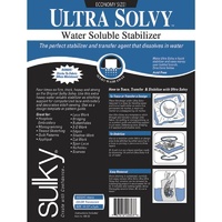 Sulky - Ultra Solvy Water Soluble Stabiliser