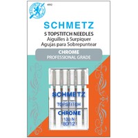 Chrome Topstitch Schmetz Needle | Size 80/12 