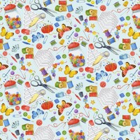 Just Sew Happy - Tossed Sewing Accessories