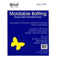 Moldable Heat Activated Batting 18in x 45in