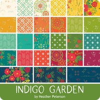 Indigo Garden 5 Inch Stacker - 42pc