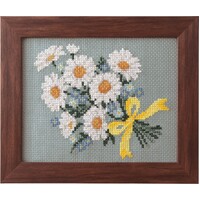 Seasonal Flower CROSS STITCH KIT- Margaret Bouquet