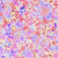 Mystic Leaves Digitally Printed - Tiny Leaves Pink