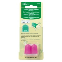 Clover Rubber Thimble - Pink Medium