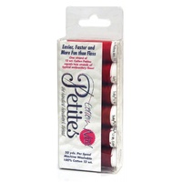 Sulky Petites 12wt Cotton Thread 6 Pack - Redwork