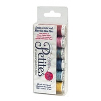 Sulky Petites 12wt Cotton Thread - 6 Pack - Most Popular Blendables