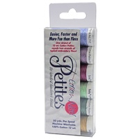 Sulky Petites 12wt Cotton Thread 6 Pack Rosewood Manor