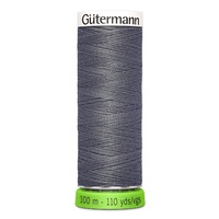 Gutermann Polyester Thread Recycled RAIL GREY -110yd 