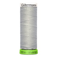 Gutermann Polyester Thread Recycled MIST GREY -110yd 