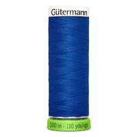 Gutermann Polyester Thread Recycled COBALT BLUE -110yd 