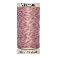 Hand Quilting Cotton Thread  - Dusty Rose
