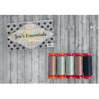 Jen's Essentials Aurifil Thread Collection