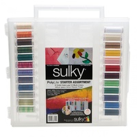 Sulky Petites Polylite Slimline Starter Thread Set - 24 colour