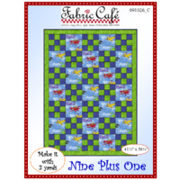 Fabric Cafe - 3 Yard Quilt Pattern - Nine Plus One