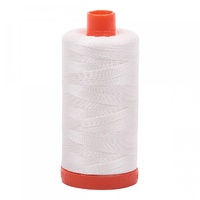 Aurifil Mako Cotton Thread Solid  Chalk