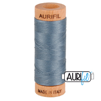 Aurifil Mako Cotton Thread Solid Dark Grey
